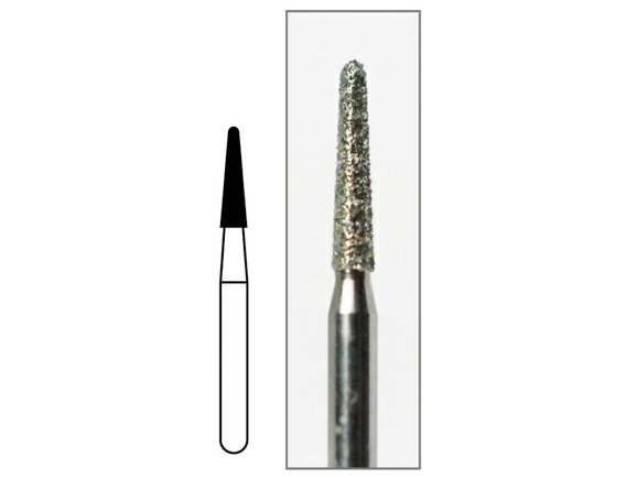 Rakuten - ダイヤモンドバーFG ミディアム - ヘッド最大径1.4mm ヘッド長7.5mm 全長20.5mm 1箱・袋/5本入 AWL