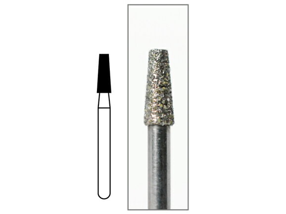 Rakuten - ダイヤモンドバーFGショート コース - ヘッド最大径2.1mm ヘッド長5mm 全長16mm 1箱・袋/5本入 AWL