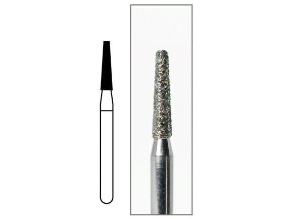 Rakuten - ダイヤモンドバーFGショート コース - ヘッド最大径1.4mm ヘッド長6.5mm 全長16.5mm 1箱・袋/5本入 AWL