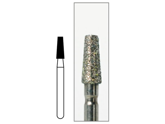 Rakuten - ダイヤモンドバーFG コース - ヘッド最大径2.1mm ヘッド長5.2mm 全長19.1mm 1箱・袋/5本入 AWL