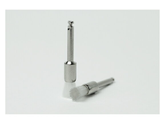 研磨 ブラシ - CA(RA) フラット ブラシ径4.5mm ホワイト 1袋/100個入 AWL