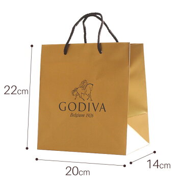 GODIVA ゴディバ ギフト用紙袋 手提げ袋 20×22cm