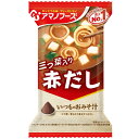 ケース販売！60食 アマノフーズ いつものおみそ汁　赤だし三つ葉入り（10食入り）× 6 / フリーズドライ味噌汁 お味噌汁 即席 インスタント ノベルティ 業務用 [am]