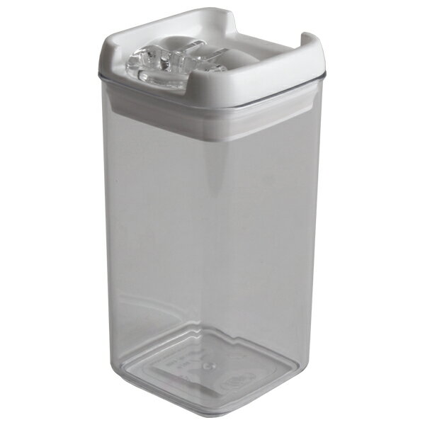 SALUS セーラス デル キャニスターL ホワイト 500ml / 密閉保存容器 スタッキング可[SL]