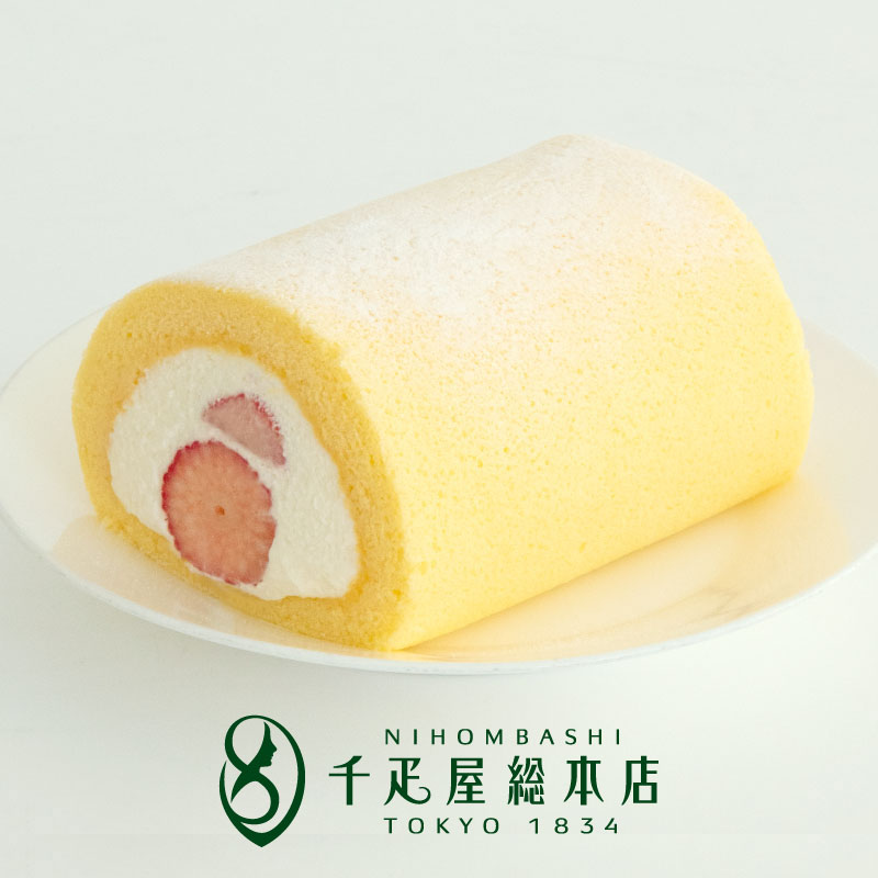 [期間・数量限定] ストロベリーロール 1本入 日本橋 千疋屋総本店