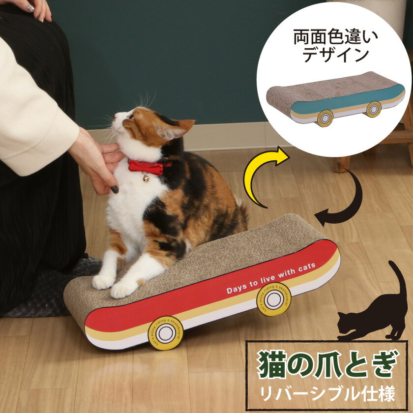 【30日★50枚★5%OFFクーポン】 遊んで休んで爪研いで 猫の爪とぎ 猫爪とぎ 段ボール おしゃれ かわいい ..