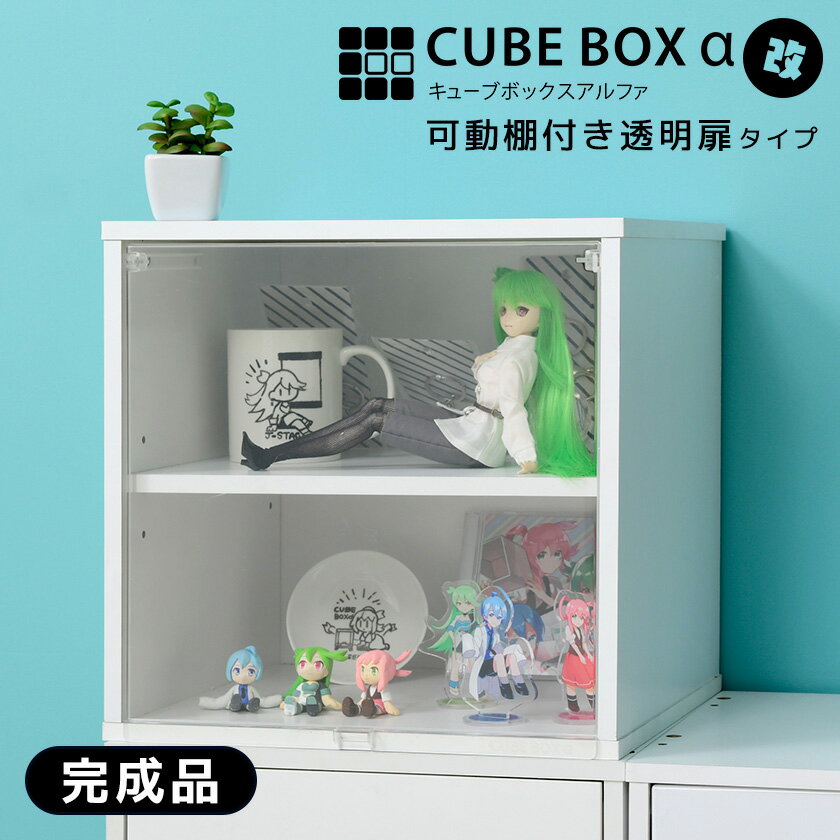 【25日★140名限定★全品5％OFFクーポン】 【完成品】 コレクションケース キューブボックスα