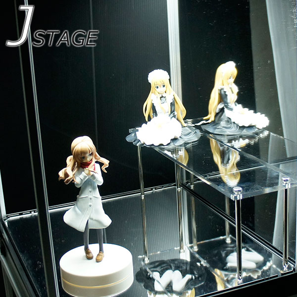 アクリルひな壇 J-STAGE ジェイ・ステージ 高さ100 アクリル棚 ジェイステージ キューブボックスα オプション 雛壇 ヒナ壇 透明 アクリル コレクションケース 棚 フィギュア ケース 棚
