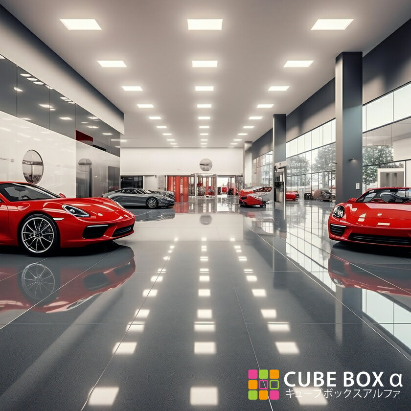 【CBA CBH 専用背面デザインシート】 カーディーラー 自動車 ショールーム 高級車 展示場 風景 背景 推..