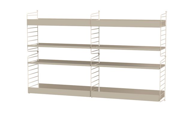 �᥿�륷����աܥ�������ѥͥ� W160��D30��H100cm (String Bundles Living)��P5�ܡ�3��6 1:59�� �ڥݥ����5�ܡ�