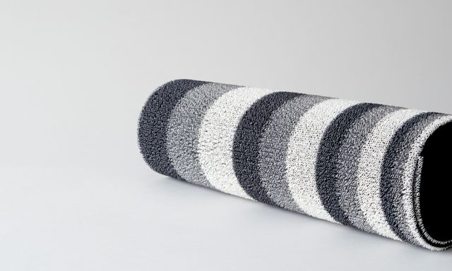 チルウィッチ 玄関マット 46×71cm バウンスストライプ ムーンライト (Chilewich チルウィッチ Bouncestripe Moonlight) 【送料無料】【在庫限り】【P10倍】 【ポイント10倍】 [3]