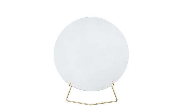 ミラー スタンディングミラー φ20cm ブラス(MOEBE ムーベ) 鏡 卓上 卓上ミラー 置き鏡 スタンドミラー 真鍮 化粧鏡 テーブルミラー 丸 円形 インテリア メイク 母の日 【送料無料】【P5倍】8/6 1:59迄 【ポイント5倍】 [2]