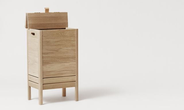 エーライン ランドリーボックス ホワイトオーク (Form & Refine フォーム&リファイン) [2]