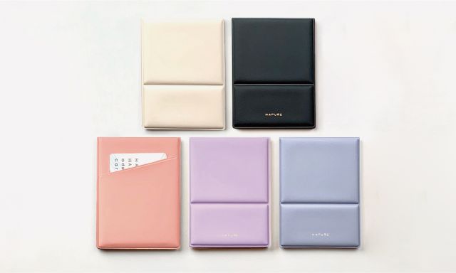 ナピュア フォールディングミラーS ブラック（Napure）【代引不可商品】