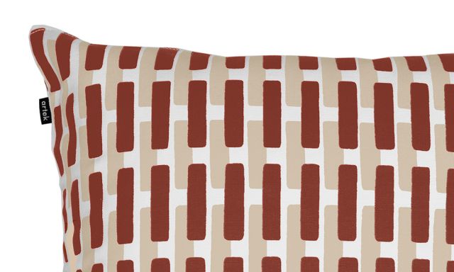 クッションカバー キャンバス 50×50cm ブリックサンドシャドー SIENA (Artek アル...