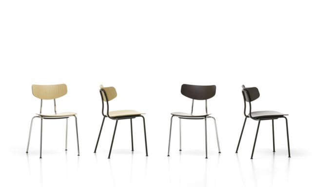 モカチェア Moca Chair ナチュラルオーク×ベーシックダーク(Vitra ヴィトラ) 【送料無料】 [2]