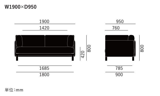 アナグラムソファ Anagram Sofa 2...の紹介画像3