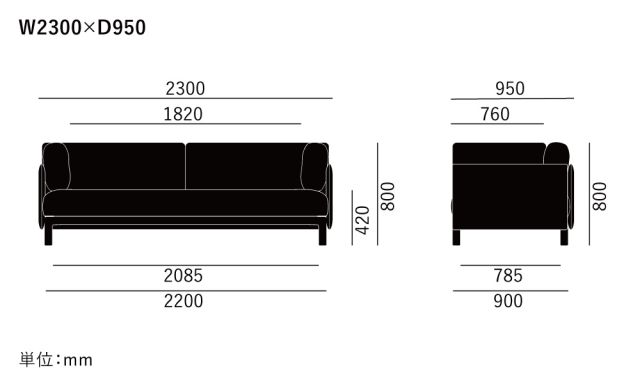 アナグラムソファ Anagram Sofa 2...の紹介画像3