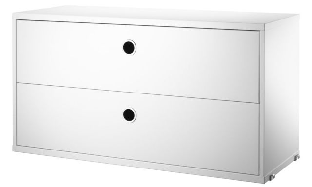 ストリング チェスト W78×D30×H42cm MDF (String System ストリング システム) 【送料無料】【P5倍】1／6 1:59迄 【ポイント5倍】 sempre-15554523 SEMPRE (インテリア家具・雑貨) サンプル画像2