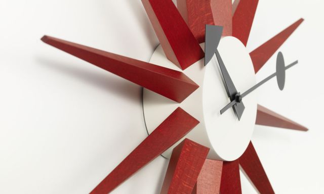 サンバーストクロック レッド Sunburst Clock ネルソンクロック (vitra ヴィトラ) 【送料無料】 sempre-16660543 SEMPRE (インテリア家具・雑貨) サンプル画像3