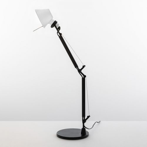 トロメオ マイクロ バイカラー テーブル ホワイト×ブラック Tolomeo Micro Bi-color Table (アルテミデ・Artemide) 【送料無料】【P5倍】5／26 1:59迄 【ポイント5倍】