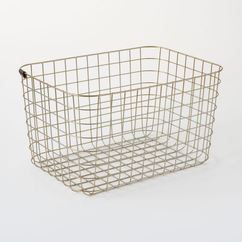 ワイヤーバスケット L Wire basket L ゴールド (MOHEIM モヘイム) 【送料無料】