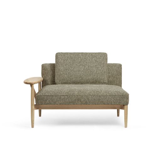 エンブレイス・ソファ Embrace sofa E320 オーク材 オイル仕上げ Moss0015 (Carl Hansen & Son カールハンセン＆サン)