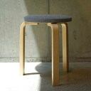 スツール60 Re-wool #218 完成品 (artek アルテック Carry Away) Alvar Aalto アルヴァ アアルト 椅子 丸椅子 丸いす チェア 