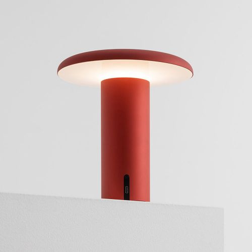 タック ポータブルランプ レッド Takku Red (アルテミデ・Artemide) 【送料無料】