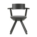 ライバルチェア ハイバック ブラック Rival Chair (Artek アルテック) チェア オフィスチェア パソコンチェア デスクチェア ワークチェア 事務椅子 椅子 いす 在宅ワーク テレワーク 北欧 【送料無料】【代引不可商品】