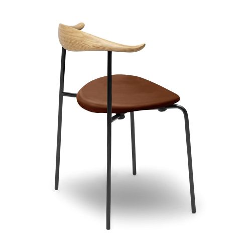 乐天商城 - CH88P チェア オーク材 オイル仕上げ THOR307 ブラック脚 (Carl Hansen & Son カールハンセン＆サン) 【送料無料】【代引不可商品】【P1倍】 【ポイント1倍】