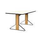 カアリテーブル REB012 ホワイト W160×D80cm (Artek アルテック) つくえ デスク ダイニングテーブル カフェ オフィスデスク 北欧 おし...