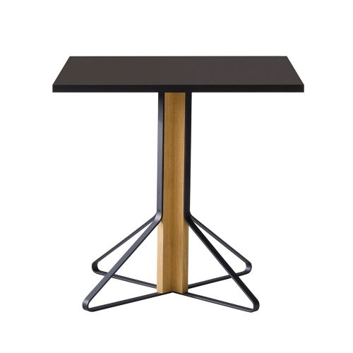 カアリテーブル REB011 ブラックリノリウム Kaari Table W75×D75cm (Artek アルテック) 【送料無料】【..