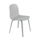 イス ビスチェア ウッドベース グレー Visu Chair (muuto ムート) 椅子 いす ダイニングチェア ダイニング ダイニング椅子 おしゃれ アンティーク 木製 家具 ホテル カフェ インテリ【P5倍】7/16 1:59迄 【ポイント5倍】
