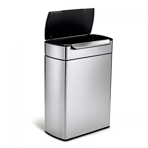 レクタンギュラー タッチバーカン リサイクラー・分別48L CW2018 (Simplehuman  ...