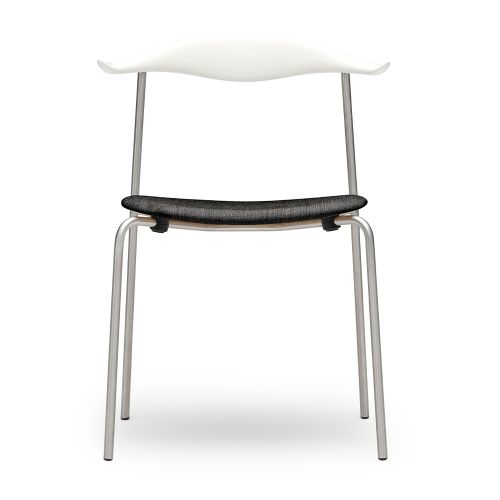 樂天商城 - CH88P チェア ビーチ材 ホワイト塗装仕上げ Remix2163 ステンレス脚 (Carl Hansen & Son カールハンセン＆サン) 【送料無料】【代引不可商品】【P1倍】 【ポイント1倍】