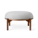 RF1903F サイドウェイ フットスツール ウォルナット材 オイル仕上げ Fabric group 3 Hallingdal0116(Carl Hansen&...