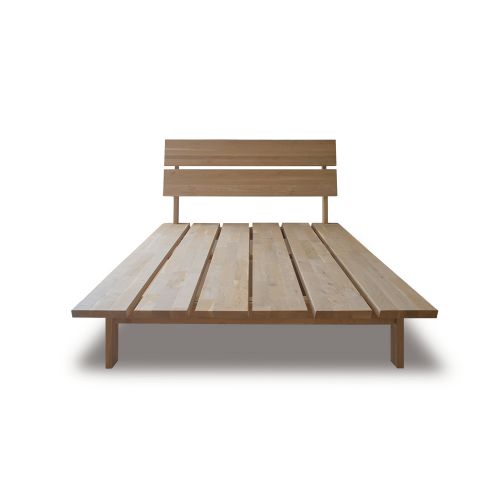 ミズナラベッド セミダブル (BE-03)【代引不可商品】【P5倍】 【ポイント5倍】