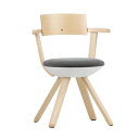 ライバルチェア ハイバック ナチュラル Rival Chair (Artek アルテック) チェア オフィスチェア パソコンチェア デスクチェア ワークチェア 事務椅子 椅子 いす 在宅ワーク テレワーク 北欧 【送料無料】【代引不可商品】