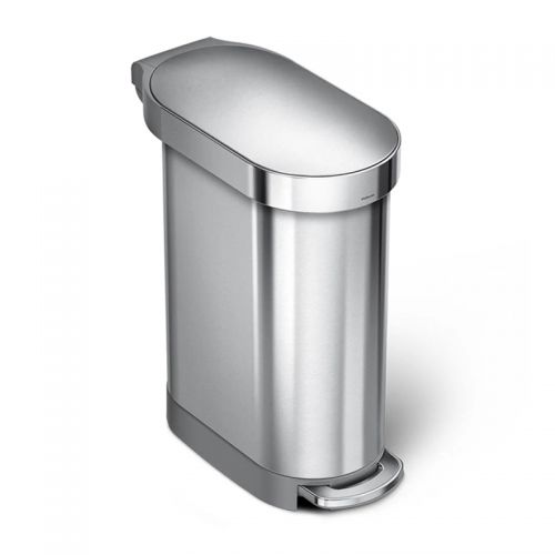 スリムステップカン 45L シルバー CW2044 (Simplehuman シンプルヒューマン ) ...