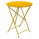 フェルモブ ビストロラウンドテーブル60 C6 NEWハニー(Fermob Bistro) 【送料無料】【代引不可商品】【P5倍】5/16 1:59迄 【ポイン...