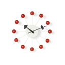 ボールクロック レッド Ball Clock ネルソンクロック (vitra ヴィトラ) 