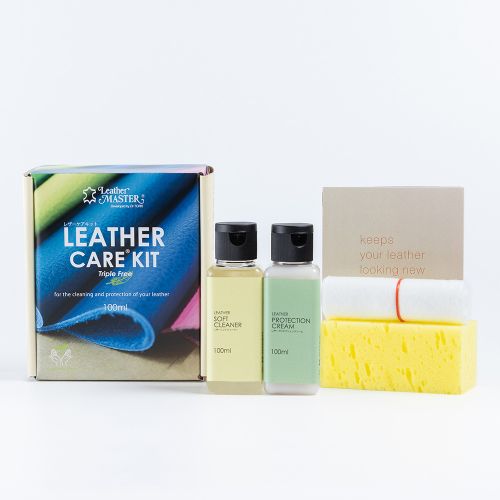 レザーケアキット トリプルフリー 100ml LM-free100 (Leather MASTER レザーマスター)