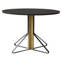 カアリテーブル REB004 ブラック φ110×H74cm (Artek アルテック) デスク ダイニングテーブル カフェ オフィスデスク 北欧 おしゃれ シ...