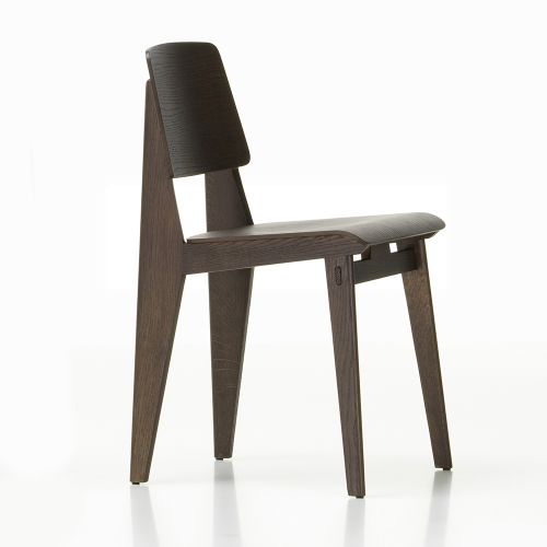 乐天商城 - シェーズ トゥ ボワ ダークオーク 46cm Chaise tout bois (vitra ヴィトラ) 【送料無料】【代引不可商品】