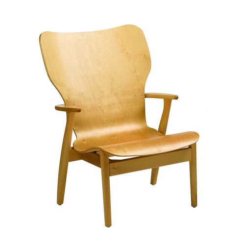 ドムスラウンジチェア ハニー ステインドバーチ Domus Lounge Chair (Artek アルテック)