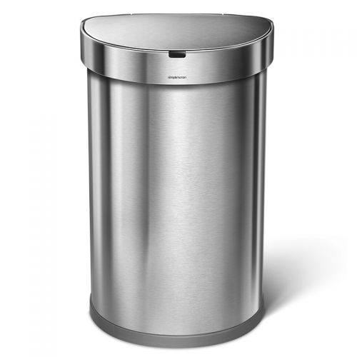 乐天商城 - セミラウンドセンサーカン 45L シルバー ST2009 (Simplehuman シンプルヒューマン )【正規販売店】 【送料無料】【代引不可商品】【P5倍】5／11 1:59迄 【ポイント5倍】