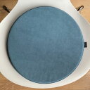シートクッション デザインチェアクッション ラウンド35cm AQUA4・5 (CS) 【送料無料】【P5倍】8/21 1:59迄 【ポイント5倍】
