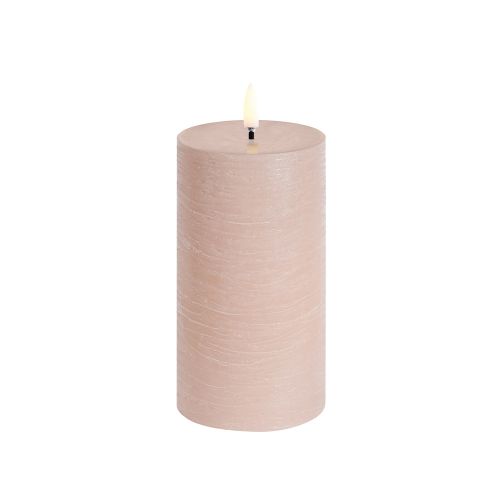 乐天商城 - LED ピラーキャンドル H15 cm ベージュ pillar candle UL-PI-BE-C78015 ( UYUNI LIGHTING ウユニライティング ) 【送料無料】【P5倍】5／11 1:59迄 【ポイント5倍】