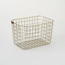 ワイヤーバスケット M Wire basket M ゴールド (MOHEIM モヘイム) 【送料無料】【P5倍】 【ポイント5倍】